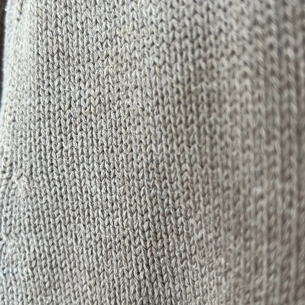 Old Navy | Mock Neck Half Button Down Sweater Ribbed Cuff Size Small Cotton Knit